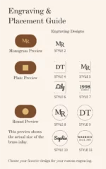 Oval Wooden Ring Box with Custom Antique Brass Inlay – Solid Black Walnut Engagement Gift - Image 4