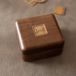 Personalized Black Walnut Music Box – Custom Brass Inlay, Heirloom-Quality Wind-Up Keepsake - Image 6