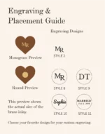 Heart Wooden Ring Box with Custom Antique Brass Inlay – Solid Black Walnut Gift Keepsake - Image 4