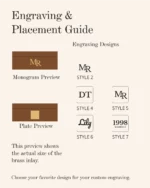 Slim Double Ring Wooden Box with Custom Antique Brass Inlay – Solid Black Walnut Pocket Wedding Case - Image 4