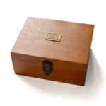 Wooden Keepsake Box with Lock – Personalized Vintage Pine Memory Box for Wedding, Baby & Anniversary