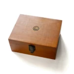 Wooden Keepsake Box with Lock – Personalized Vintage Pine Memory Box for Wedding, Baby & Anniversary - Image 3