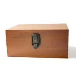 Wooden Keepsake Box with Lock – Personalized Vintage Pine Memory Box for Wedding, Baby & Anniversary - Image 10