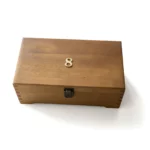 Camphor Wood Keepsake Box with Lock – Personalized Memory Box with Natural Aroma for Wedding, Baby & Anniversary - Image 13
