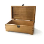 Camphor Wood Keepsake Box with Lock – Personalized Memory Box with Natural Aroma for Wedding, Baby & Anniversary - Image 3