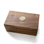 Black Walnut Keepsake Box with Lid – Personalized Memory Box for Wedding, Baby & Anniversary - Image 11