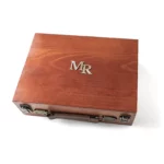 Wooden Keepsake Box with Lock & Handle – Personalized Pine Memory Box for Wedding, Baby & Travel - Image 8