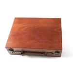 Wooden Keepsake Box with Lock & Handle – Personalized Pine Memory Box for Wedding, Baby & Travel - Image 11