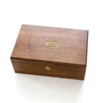 Large Black Walnut Keepsake Box with Lock – Personalized Memory Box for Wedding, Anniversary, Baby Gifts - Image 2
